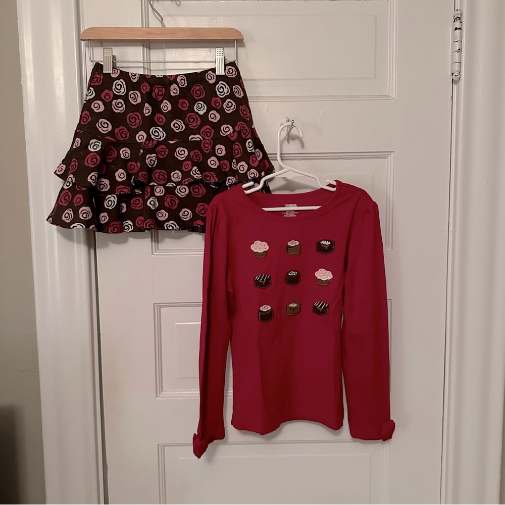 Gymboree girls sweet treat outfit